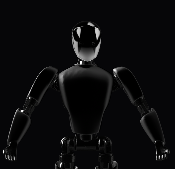 3D robot mascot